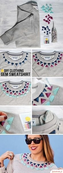 szara zwykła bluza zmienia ...