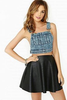 pomysł na top z ogrodniczek :D