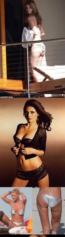 gwiazdy bez photoshop'a... masakra