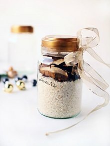 Jadalna dekoracja. Risotto.