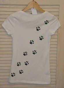koszulka w łapki