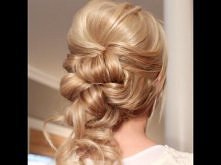 diy, romantic, chic, updo, hairstyle, tutorial