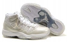Hot Sale Good Selling Mens Shoes Air Jordan 11 Silver Basketball