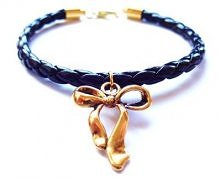 bransoletka z kokardką