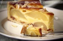 Sernik z jabłkami 1