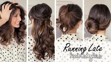 diy, running late, hairstyle, tutorial