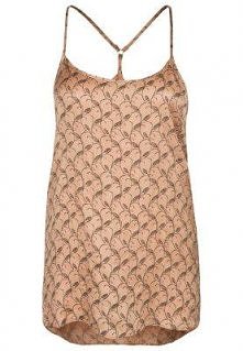 Alysi Top beżowy - Chcesz wiedzieć więcej? - Kliknij w powiększone zdjęcie -  Cena: 319 zł. Alysi Top beżowy Odzież w Zalando.pl | materiał zewnętrzny: 100% wiskoza | Odzież ter...