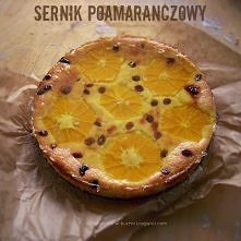 sernik z pomarańczą