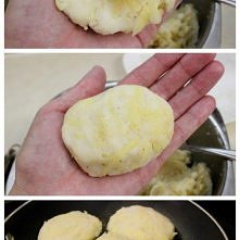 kotleciki z ziemniaków z twarogiem