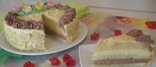 Tort czekoladowo – ajerkoniakowy