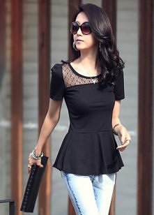 śliczna bluzka z baskinką