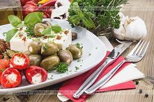 Mini pomidorki nadziewane serem feta Iwony