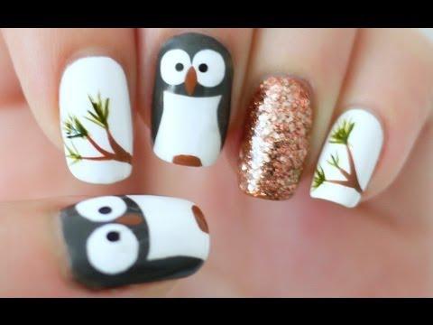 Owl Nail Tutorial