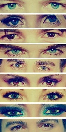 Rozpoznajecie oczka? :D Ja tak! (chyba) ;)