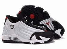 Good Seller Nike Air Jordan 14 Retro Mens Sneaker White Black Red Cheap Sale
