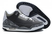 Retro Jordan Grey White Men Shoe