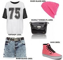 spodnie z wysokim stanem i ...