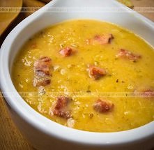 Grochówka z ziemniakami