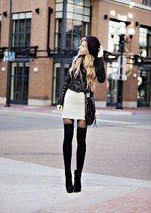 Ach, te zakolanówki! Faceci...