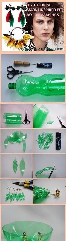 diy tutorial kolczyki z pla...
