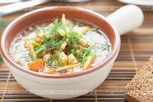 Zupa krupnik z kaszy jaglanej