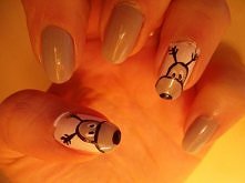 paznOkCie renifery zima