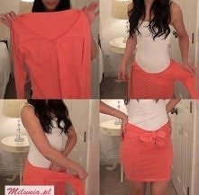 spódnica ze starej bluzki ?
wszystko jest możliwe! :)