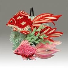 rybka kanzashi