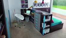 neonowy niebieski ^^