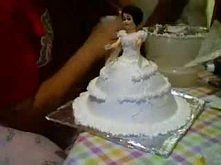 How to decorate a doll cake