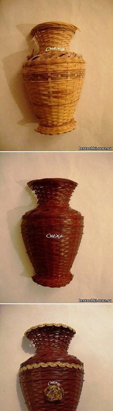  gladioli, vase, tutorial, handmade