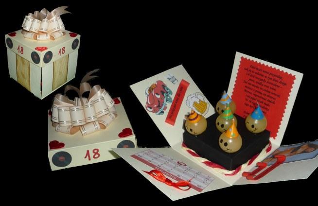 exploding box na 18-stkę