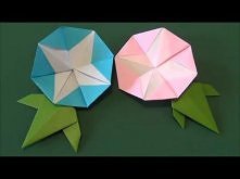 diy, origami, morning, flower, instructions