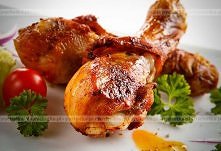 Pałki z kurczaka pieczone na grillu