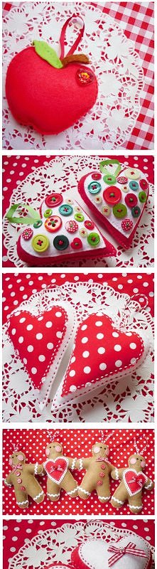 Felt DIY_red apple