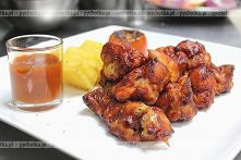 Skrzydełka kurczaka glazurowane