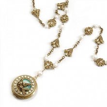 naszyjnik z medalionem