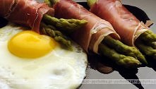 Szparagi z majonezem w szynce parmeńskiej Iwony