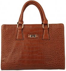 Monnari - elegancka brązowa aktówka