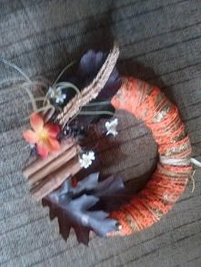 Dzisiejszy świeżo zrobiony tak trochę jesiennie