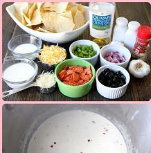 Nachosy! przepis 

Składniki:

duże opakowanie nachos (naturalne lub solone) 
150 g sera żółtego (np. Ser Gouda OSM Sierpc) 
czerwona papryka 
oliwki (najlepiej czarne) 
szczypi...