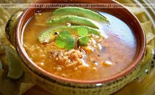 Zupa ryżowa na wywarze z indyka