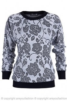 BLUZA FLOWER PRINT
