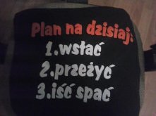Potrzebne (1 sposób):
Stary T-shirt
Poduszka
Zamek
Igła
Nici
Nożyczki 
Wykonanie:
Odwróć T-shirt na lewą stronę.
Zszyj górne części rękawów, ale ich nie odcinaj, jeśli nie jeste...