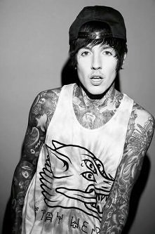 Oliver Sykes z zespolu BMTH :)