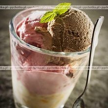 Lody w brzoskwiniowym syropie