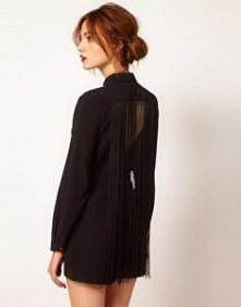 czarny krótki kombinezon