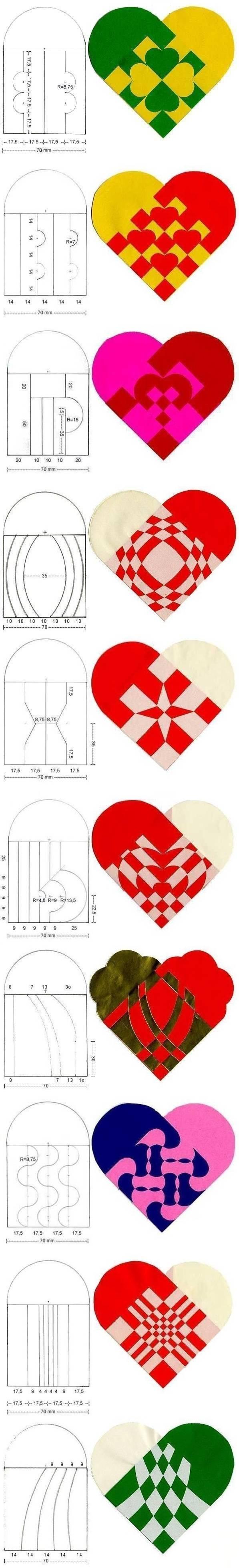 diy, heart, pattern, tutorial, handmade