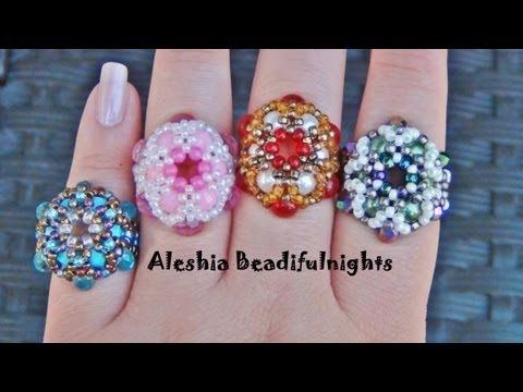 Royal Beaded Ring Tutorial