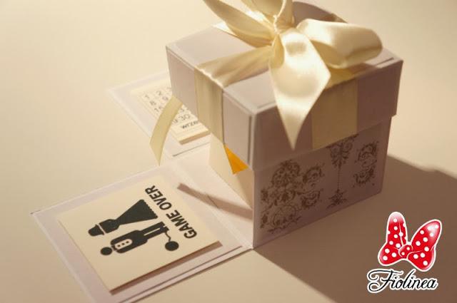 Ślubny exploding box